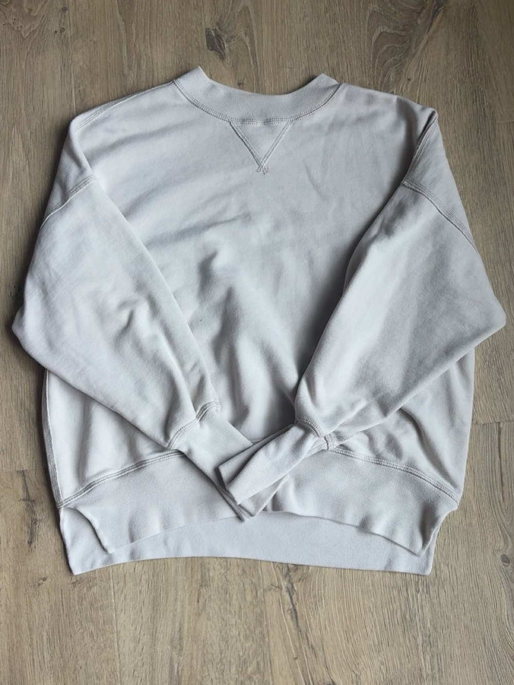 Abercrombie & Fitch Women’s Crewneck Sweatshirt - Light Gray